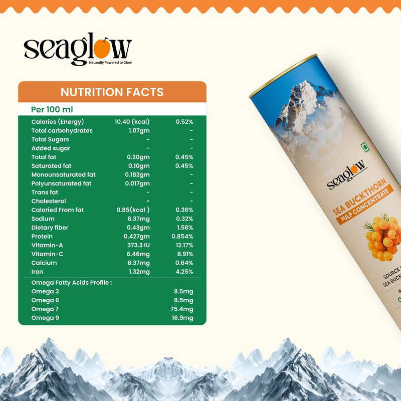 Sea Buckthorn Pulp Concentrate - 300ml